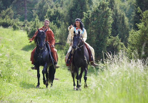 Wer fhrt mit zu Winnetou und Old Shatterhand? (Foto: Karl-May-Festspiele Elspe)