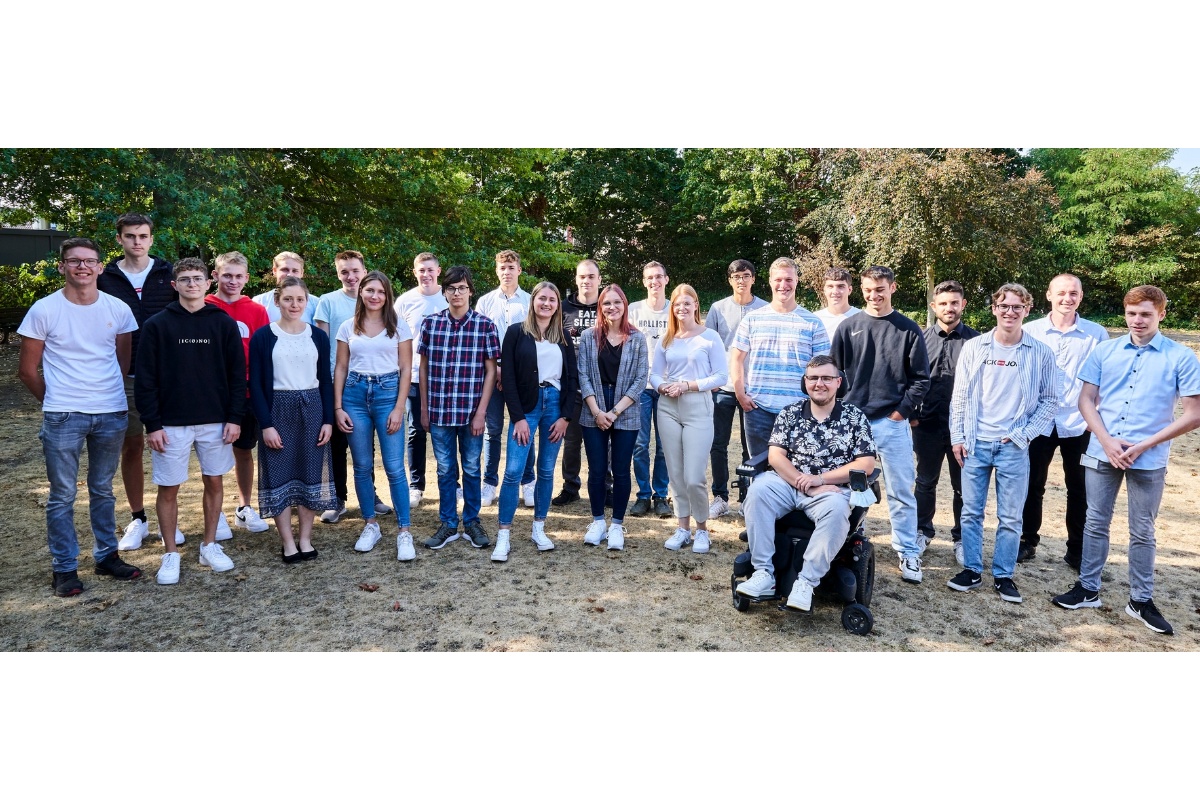 Voller Energie in die Ausbildung - evm-Gruppe begrt 25 neue Auszubildende