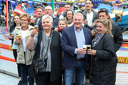 Schtzenfest Betzdorf mit traditionellem Fassanstich erffnet