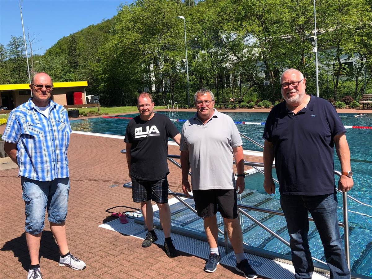 Daaden: Solarbeheiztes Freibad ab sofort geffnet