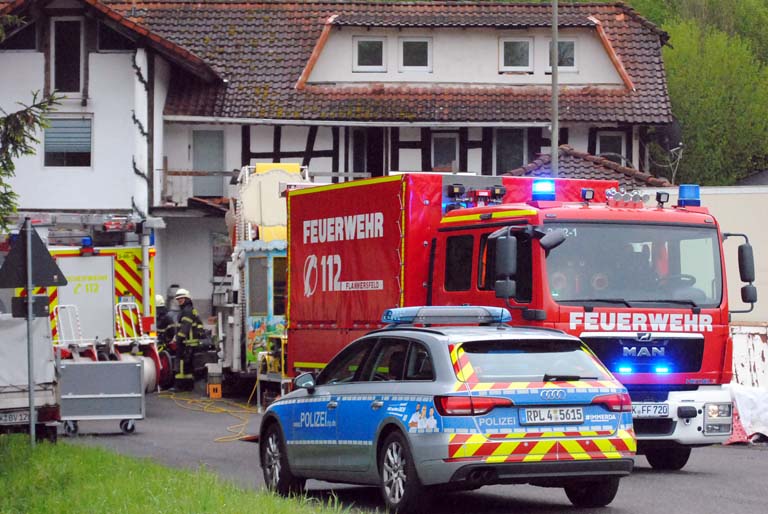 Brand in Obernau: 35 Wehrleute im Einsatz 