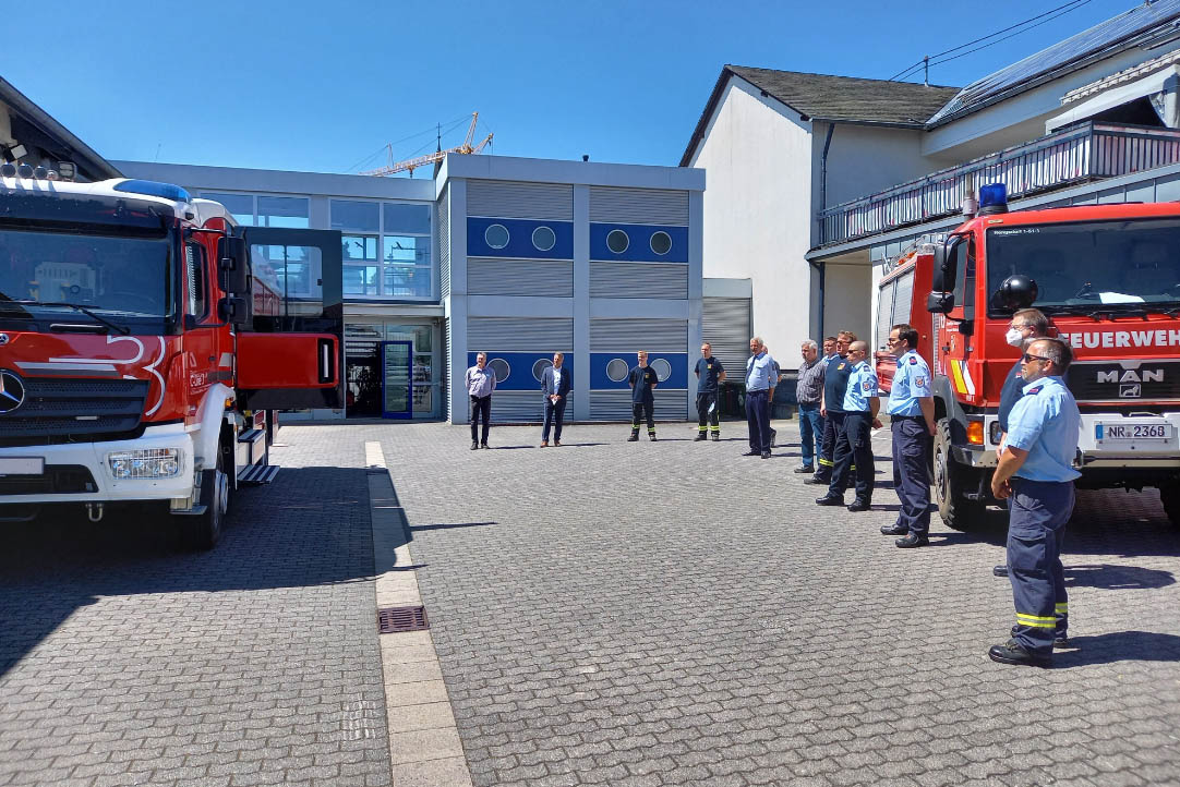 VG Rengsdorf-Waldbreitbach - Fahrzeug-Vorstellung fr Feuerwehr