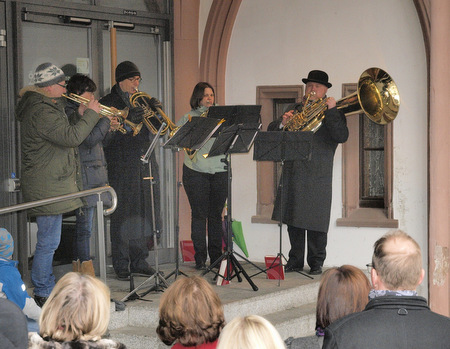 Frechblech unterhielt am Ostermorgen in Montabaur