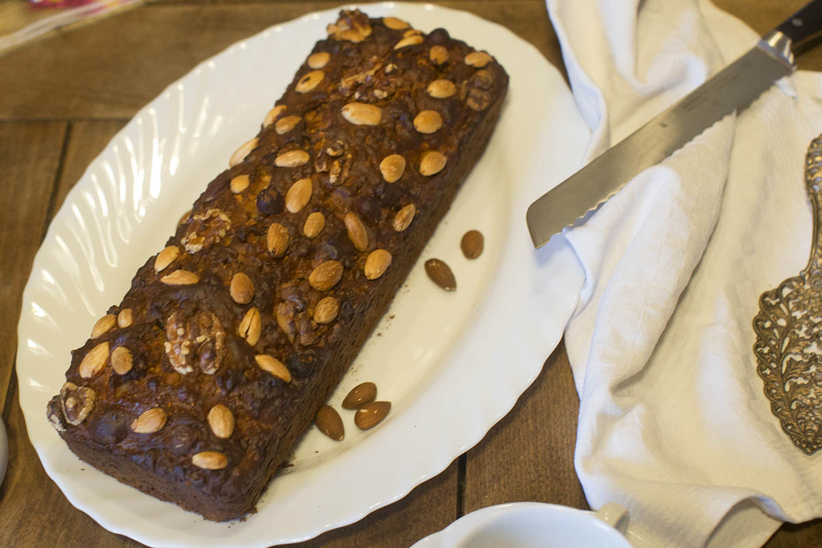 Traditionelles Adventsgebck: Dinkel-Frchtebrot