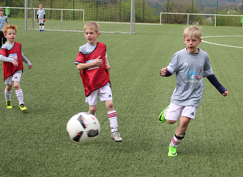 35 Kinder beim ersten Doppelspass-Ostercamp in Melsbach