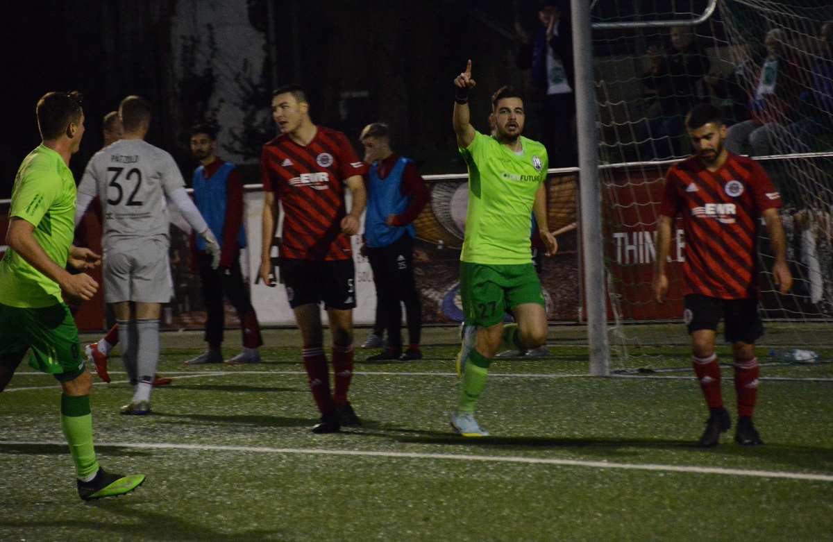 Nach langer Verletzung in der 87. Minute eingewechselt, brauchte Hasan Keskci nur rund drei Minuten, um mit seinem Treffer zum 3:1 das Spiel endgltig zu entscheiden. (Fotos: privat)