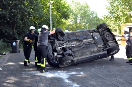 Erste gemeinsame Ausbildung der Feuerwehren Altenkirchen und Flammersfeld