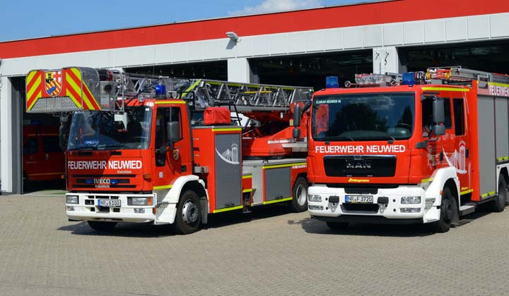 Feuerwehr Neuwied feiert 150 Jahre im Dienst der Bevlkerung