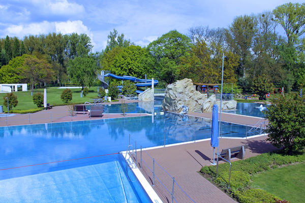 Freizeitbad Grafenwerth fr die Saison 2017 bereit