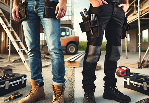 Arbeitshose vs. Jeans: Warum spezielle Arbeitshosen ein Muss sind