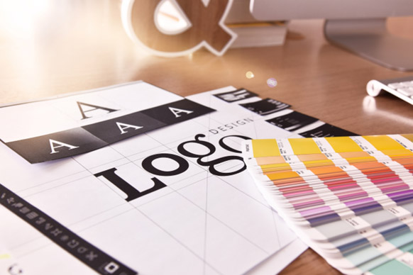 Schrift und Farbe sind ausschlaggebende Elemente fr eine gute Corporate Identity. Bild: Adobe Stock  PureSolution