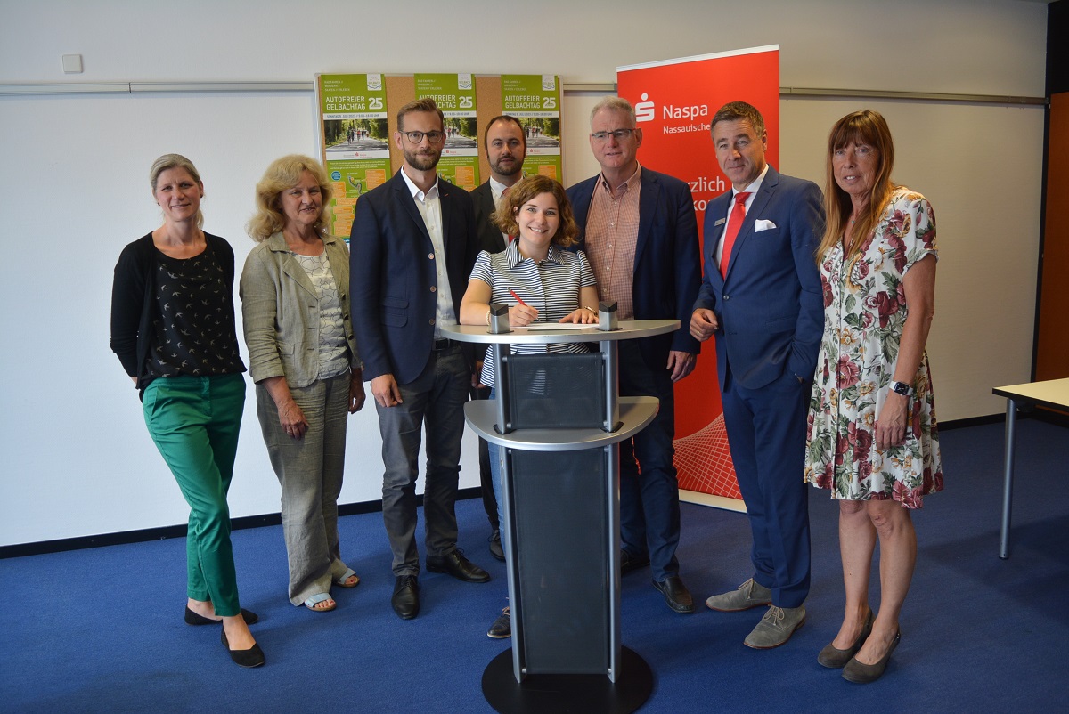 Die Pressekonferenz zum "Gelbachtaltag" war durch dir Vertreter der verschiedenen Regionen besucht. (Fotos: Wolfgang Rabsch)