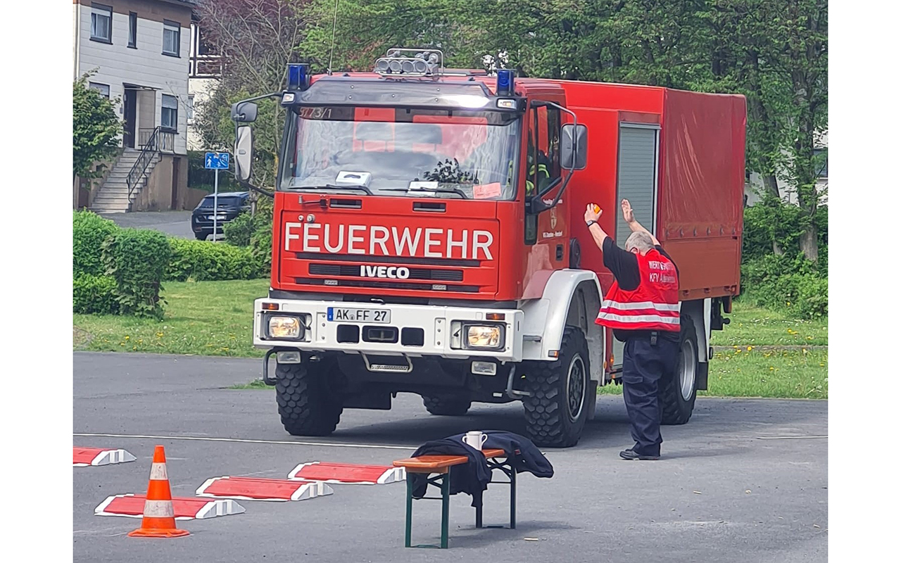 Der Kreisentscheid fr das Geschicklichkeitsfahren fand in Gebhardshain statt. (Fotos: Kreisfeuerwehrverband AK)