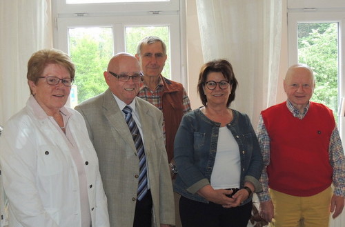 Der neu gewhlte Kreisvorstand der Senioren-Union: (von links) Gerda Heer, Horst Krtgen, Bernd Hafemeister, Karin Giovanella und Horst Fller. (Foto: Senioren-Union)