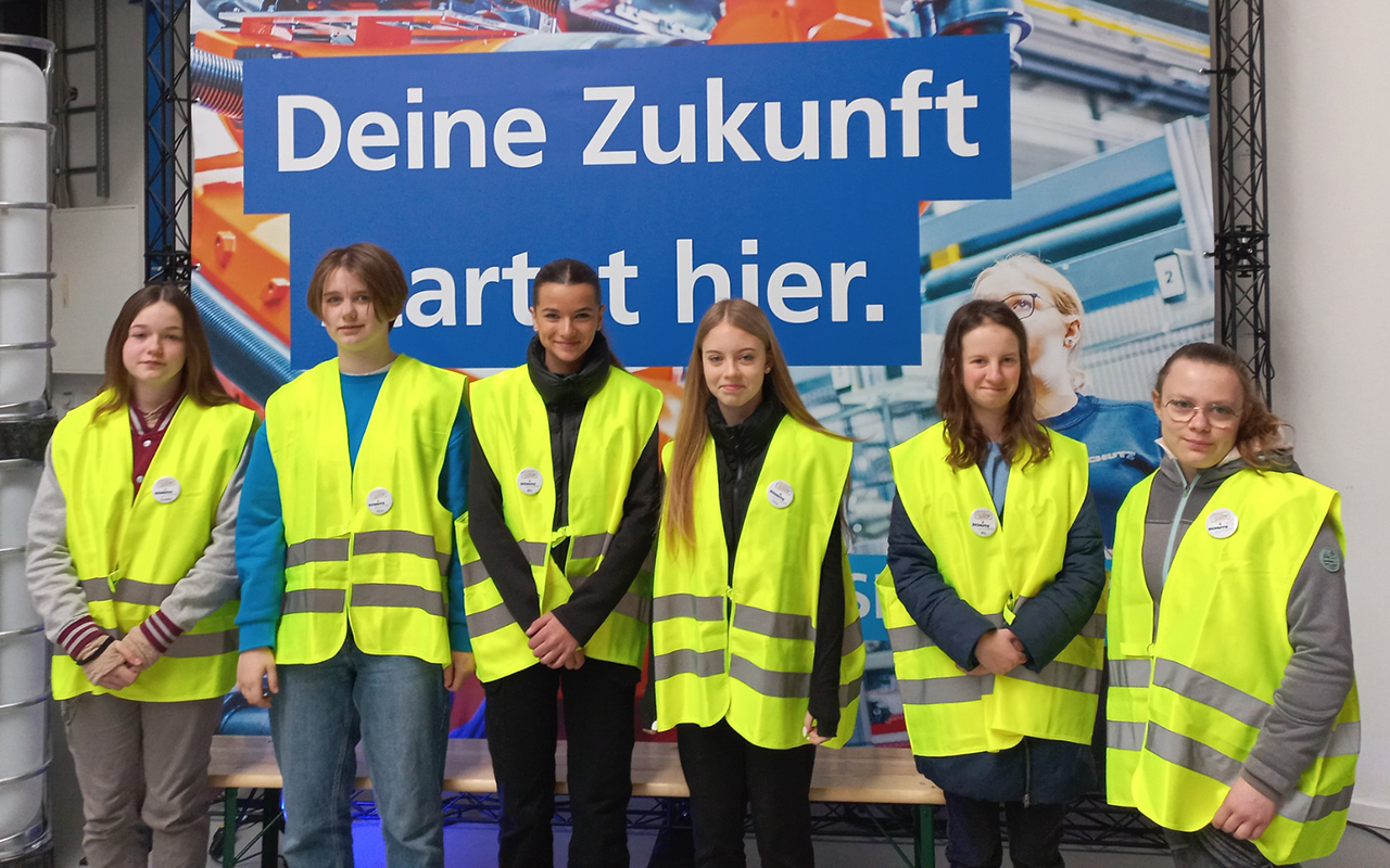 Puderbacher Schlerinnen schnupperten in technische Berufe