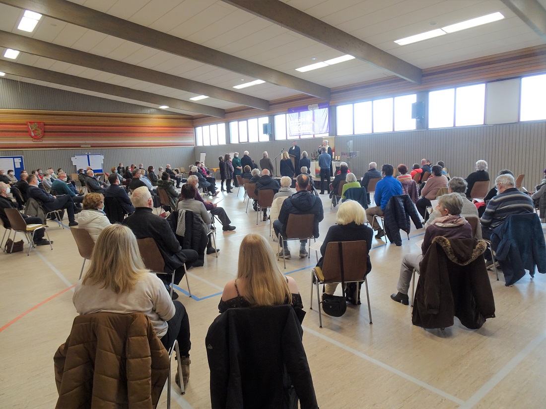 Grndungsgottesdienst der Dietrich-Bonhoeffer-Gemeinde Westerwald in Maxsain