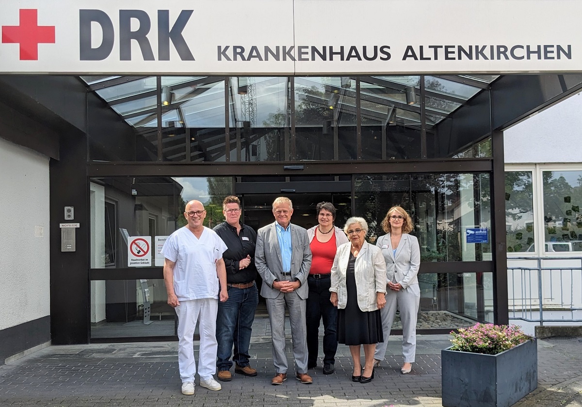 Bundestagsabgeordneter Prof. Dr. Armin Grau besucht DRK-Klinikum Altenkirchen