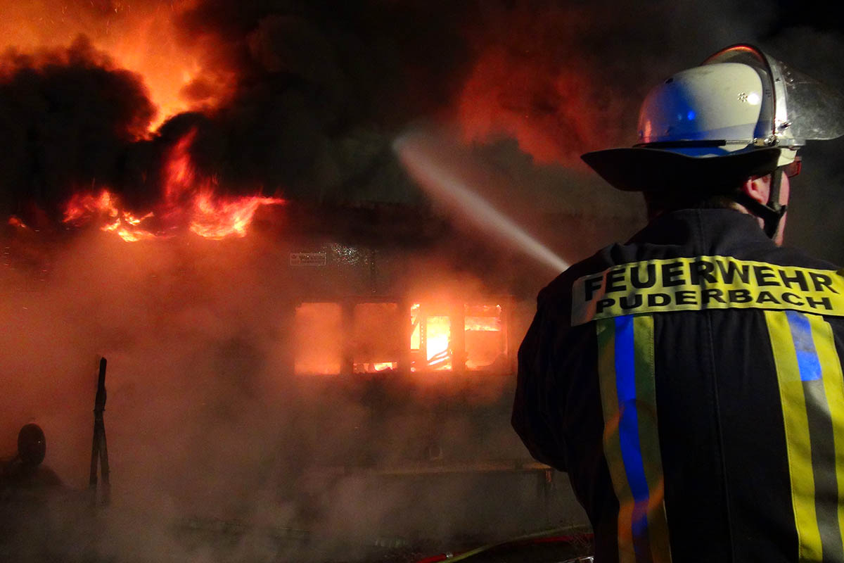 Grobrand. Archivfoto: Feuerwehr VG Puderbach/Wolfgang Tischler