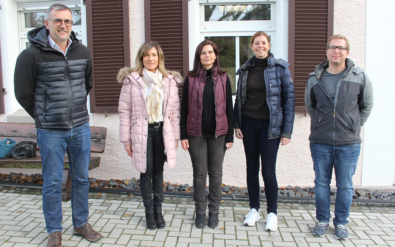 Von links: Dr. Klaus Kohlhas, Edith Fischer, Eva Bierbaum, Dr. Isabell Hornburg und Dr. Erik Becker. (Foto: SGW)