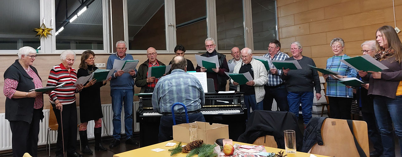 Die Singgemeinschaft hat in der Weihnachtszeit viel vor. (Foto: Singgemeinschaft MGV)