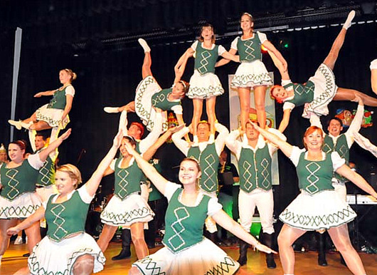 Das Tanzkorps der Fidelen Jongen Pracht sorgte fr Stimmung. (Foto: kk)