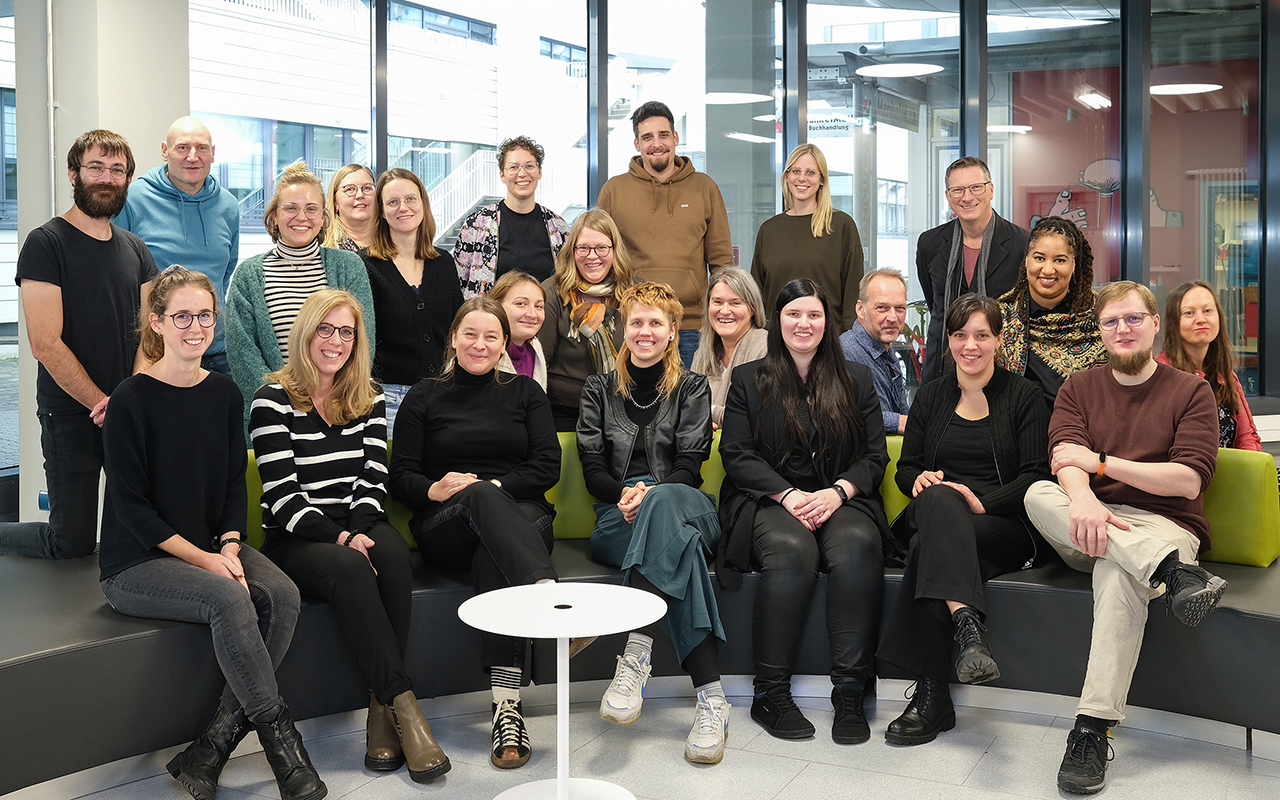 Mitglieder des Siegener Instituts fr Sozialpdagogik beim Klausurtag im Dezember (Foto: Universitt Siegen)