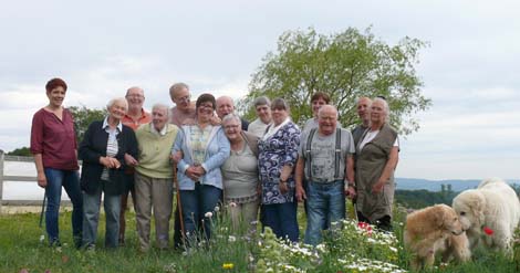 Die bunte Wildblumenwiese begeisterte. Fotos: pr