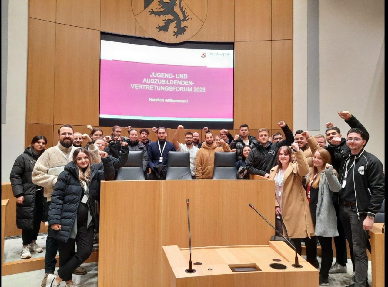 Neuwieder Auszubildende besuchten 20. Jugend- und Auszubildendenvertreterforum in Mainz