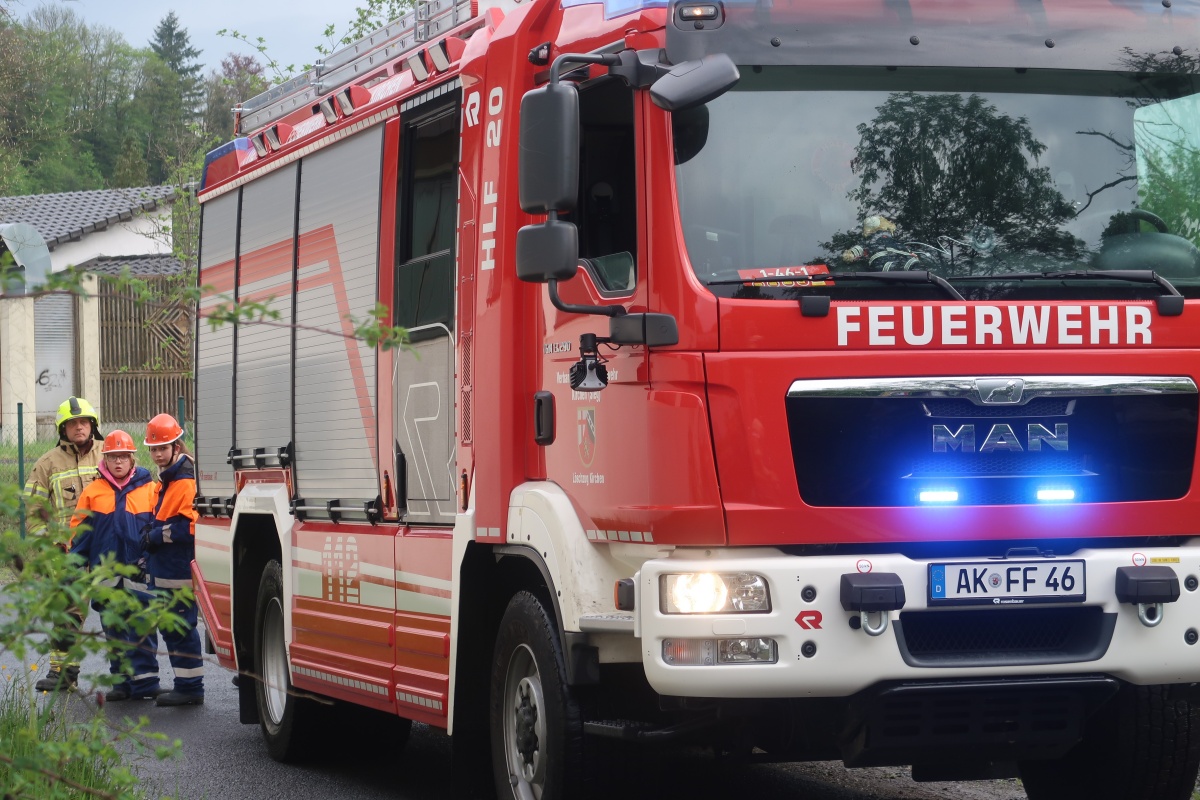 Jugendfeuerwehr Kirchen bte fr den Ernstfall