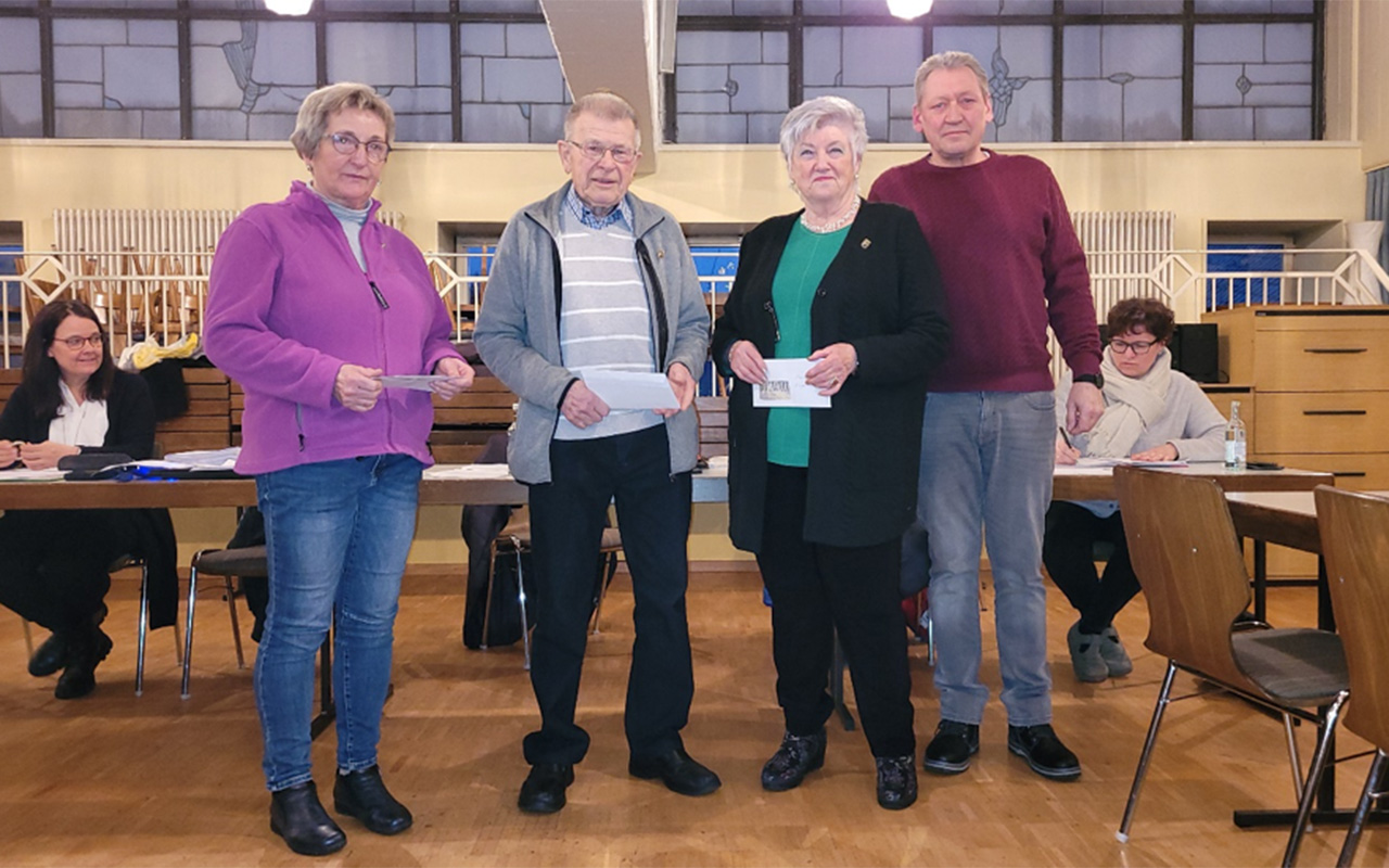 Beim Heimatverein "Glck-Auf Brachbach gab es ordentlich was auf die Ohren