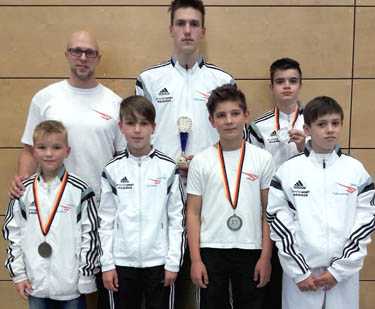 Die erfolgreichen Taekwondo-Sportler aus Altenkirchen. Foto: pr