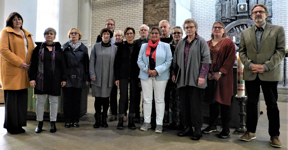 Stabswechsel und Ehrungen in der Kantorei der Altenkirchener Christuskirche