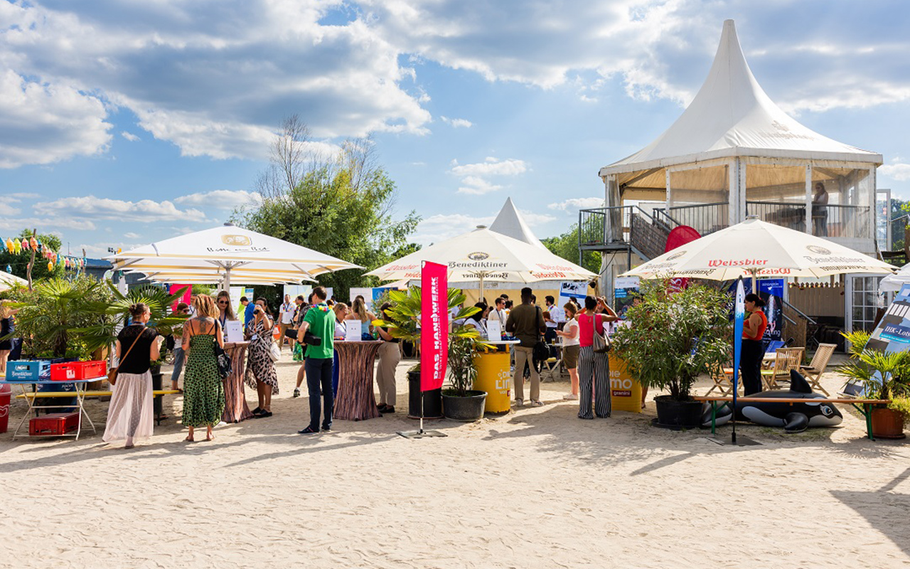 260 Grndungsinteressierte netzwerken am Stattstrand Koblenz