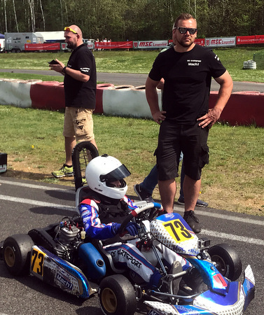 Tom Kalender berzeugte beim ADAC Kart Cup in Kerpen