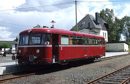 Die Kasbachtalbahn verspricht ein Steilstrecken-Bahnerlebnis. Foto: Tohma