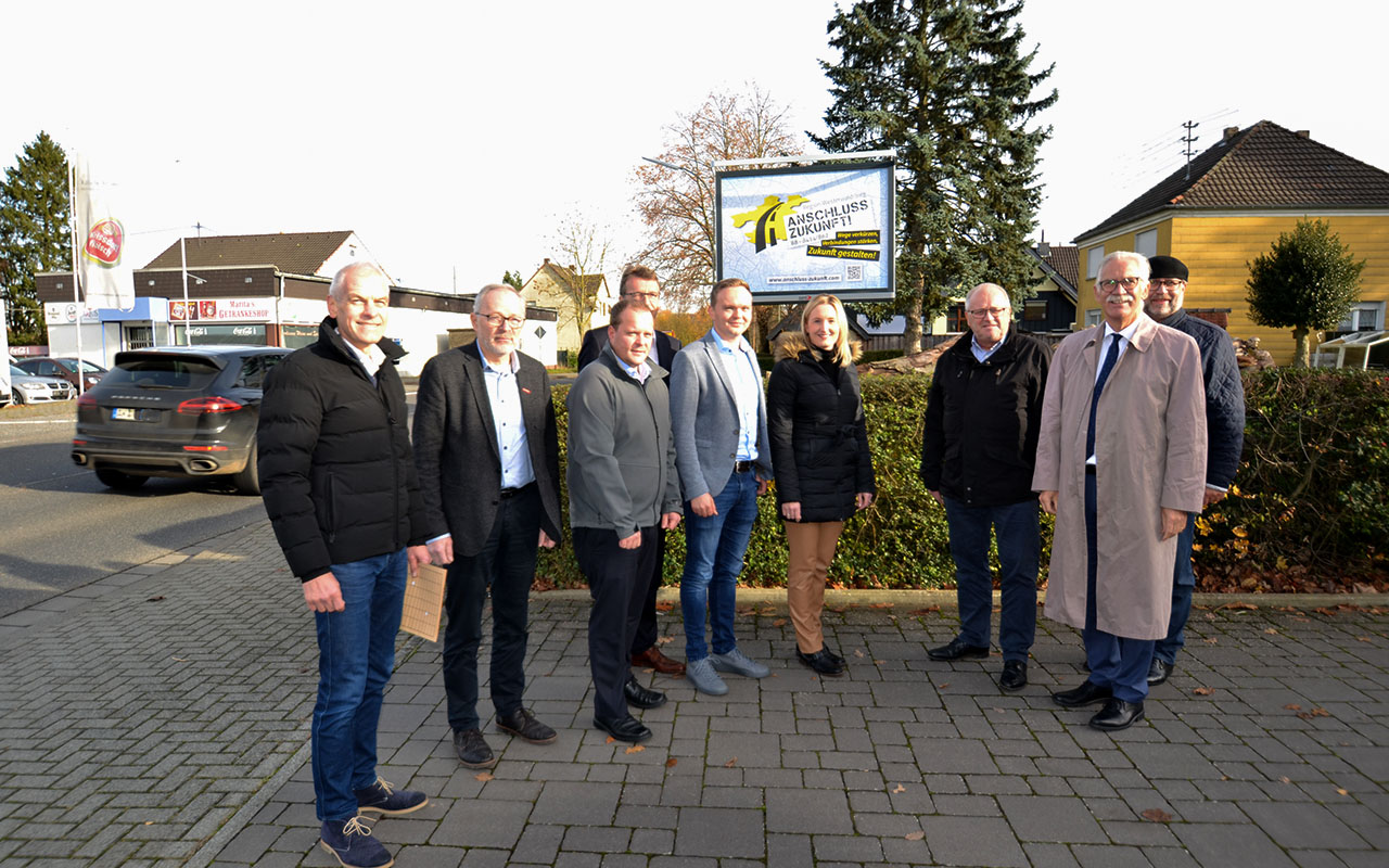 Kampagne "Anschluss Zukunft" macht in Kircheib auf sich aufmerksam