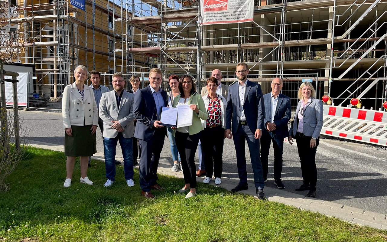 Land frdert Neubau von 24 Sozialwohnungen in Montabaur