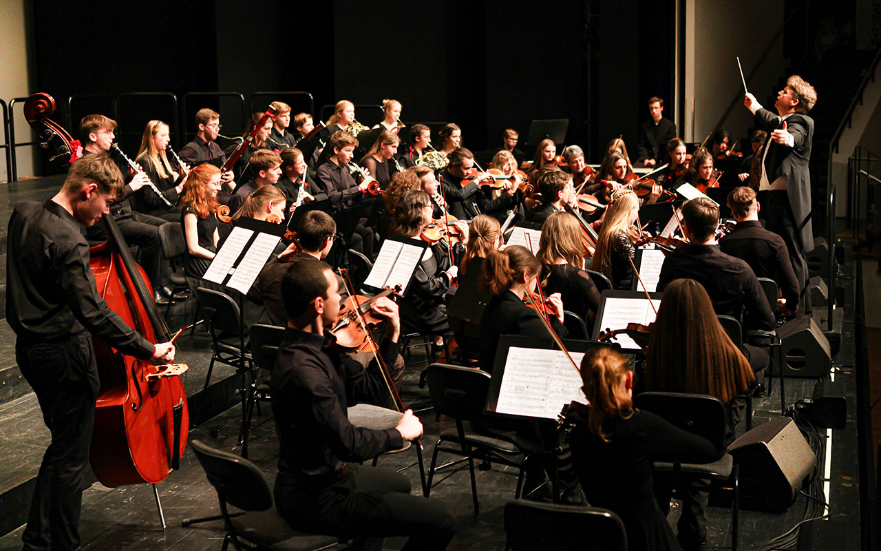 Konzert des Landesmusikgymnasiums in der Sayner Htte