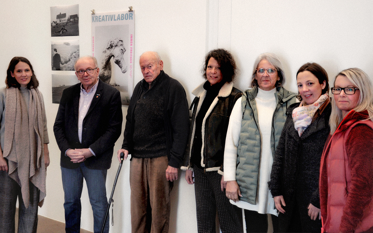 Von links: Laura Bernstetter, Rolf Schmidt-Markoski, Erwin Wortelkamp, Simona Steffen, Karola Eckenbach, Birgit Weimann und Anke Gille. (Foto: Janek Bernstetter)