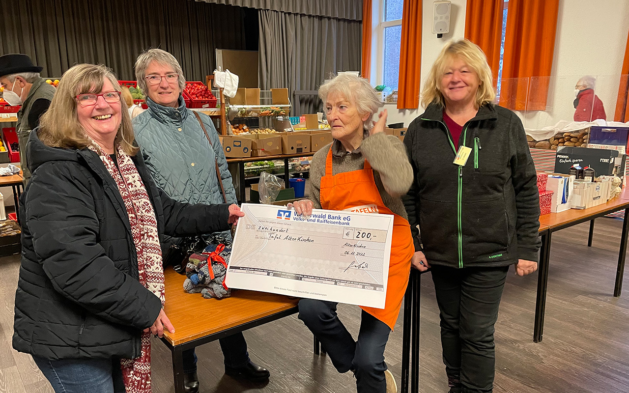 Landfrauen spenden an die Tafel in Altenkirchen