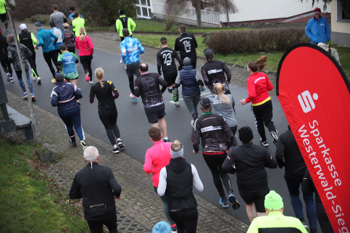 Insgesamt gingen 73 Starter beim Lauf in Hachenburg an den Start. (Fotos: privat)