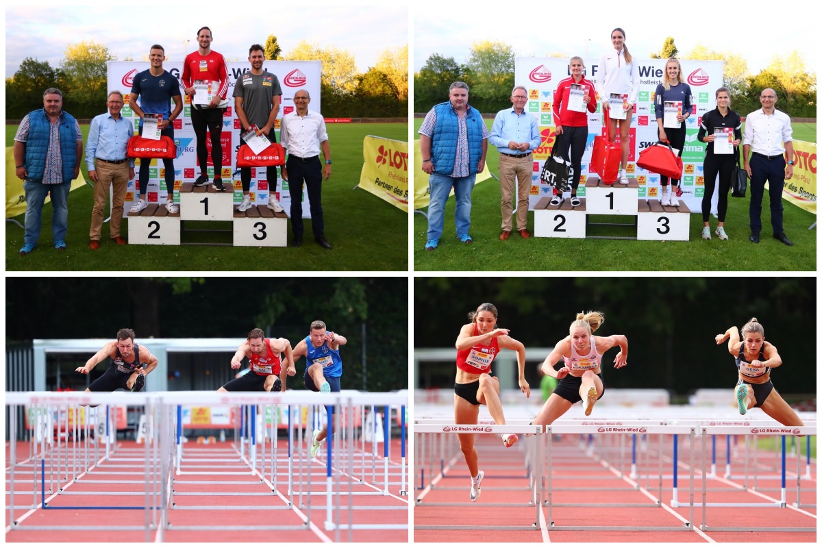 Beim "Lotto Deichmeeting" stellten die Athleten ihr Knnen unter Beweis. (Fotos: LG Rhein-Wied)