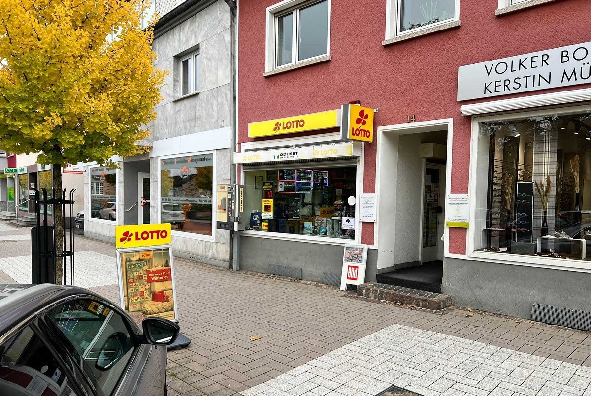 Dieses Lotto-Geschft wurde am Montag (16. Oktober) berfallen. (Foto: Privat)