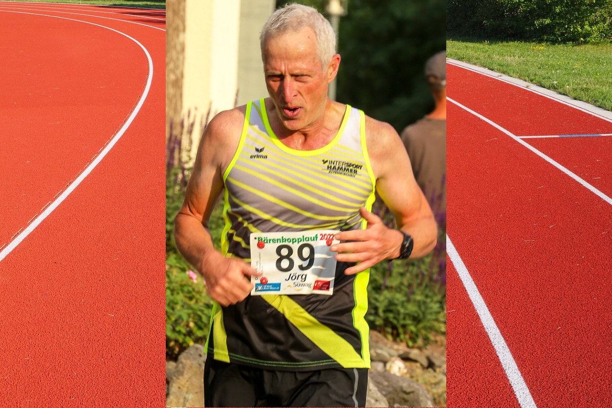 Aktuell ist Jrg Dittrich (LT Puderbach) einziger Athlet mit Wettkampfambitionen. Bei drei Lufen kam er jeweils unter die Top Ten der Altersklasse M60. (Foto: Eventfotografie 24)