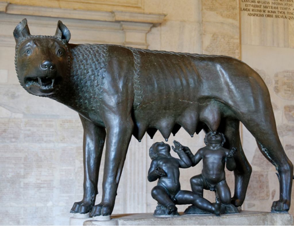 Lupa romana. Foto: Mario Becker; Musei Capitolini Roma