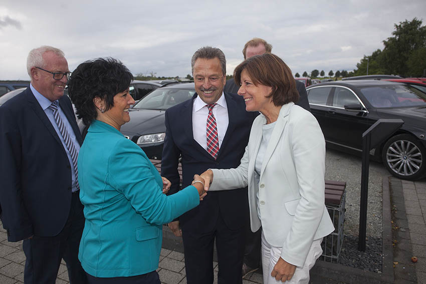 Malu Dreyer auf Einladung von Breithausen in Oberraden