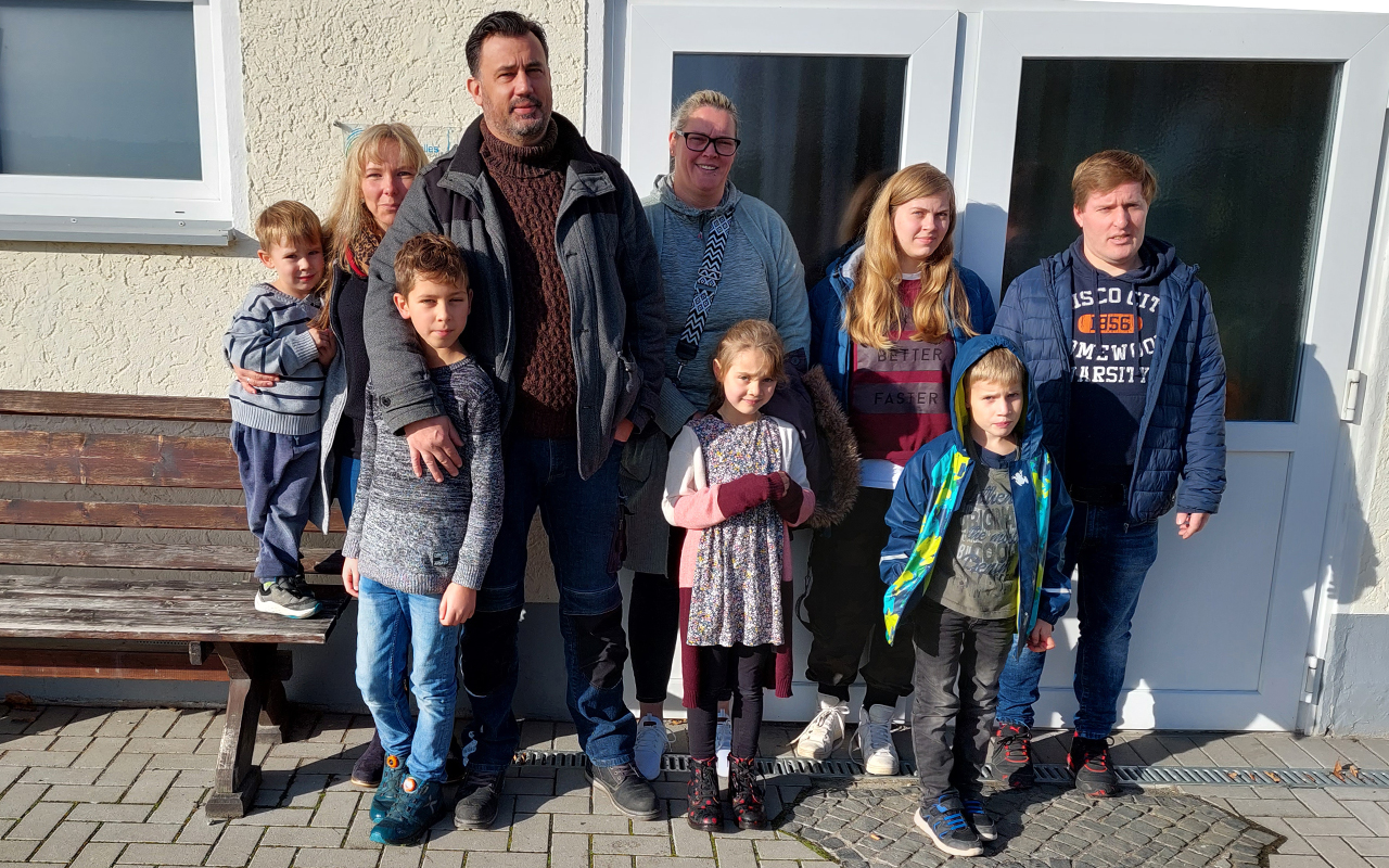 Neu gegrndete Bambini Gruppe SV Marenbach bestreiten ersten Wettkampf