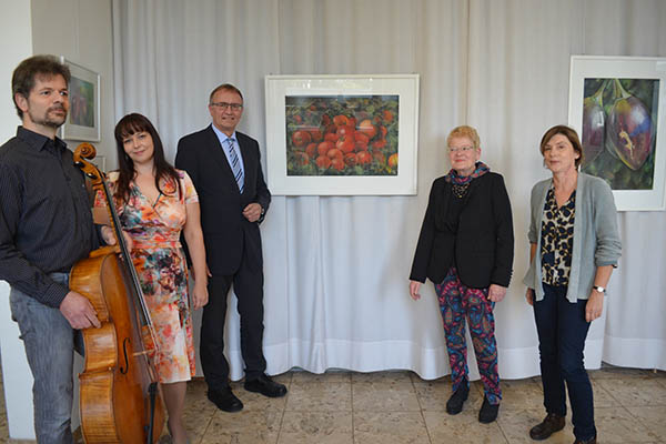 Annelie Meinhardt-Miesen stellt im Kreishaus Neuwied aus