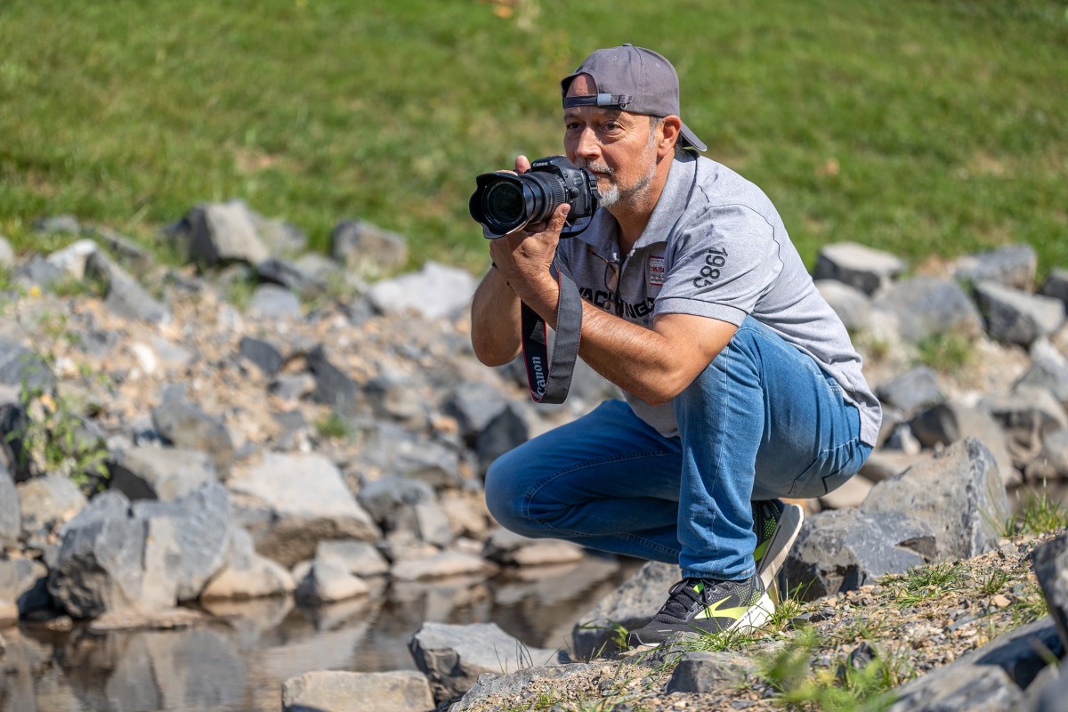 Mikele Voss findet seine Motive in der Natur. (Foto: Mikele Voss)