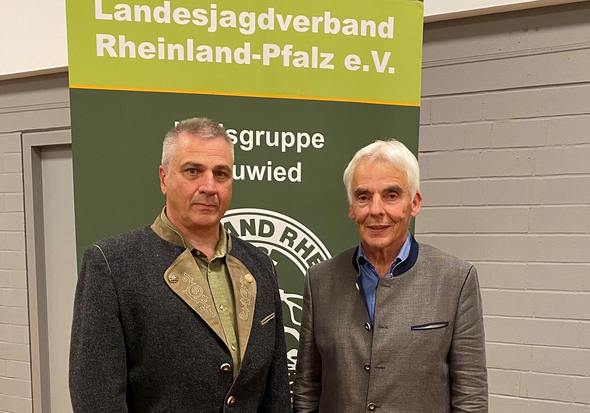 Kurt Milad (rechts) bleibt Kreisjagdmeister, Klaus Rams ist sein Stellvertreter. (Foto: privat)